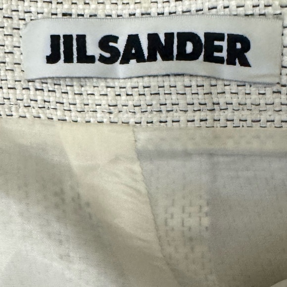 Jil Sander Linen Blend Pencil Skirt Size 36 or 6 - Picture 3 of 5